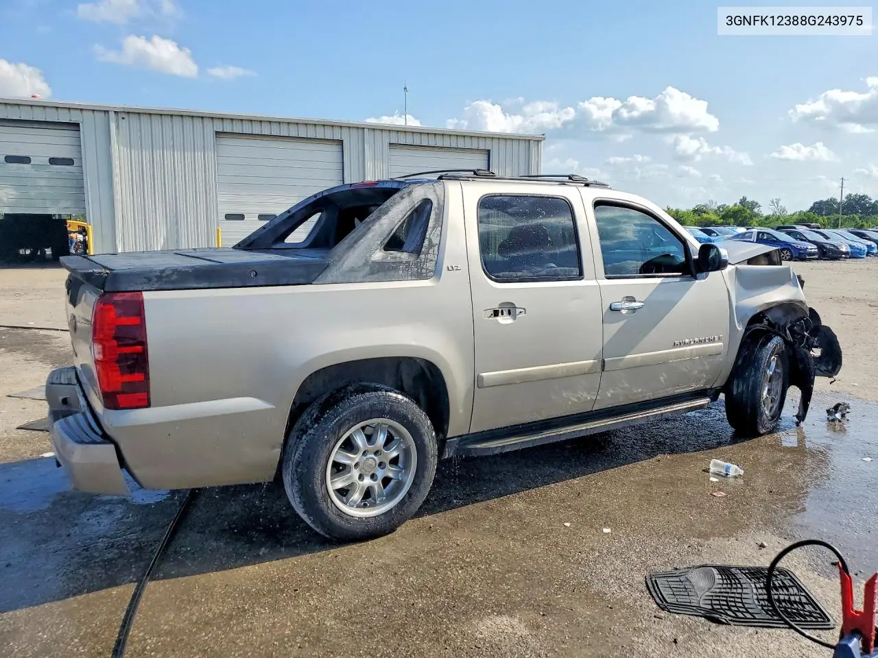 2008 Chevrolet Avalanche K1500 VIN: 3GNFK12388G243975 Lot: 58900866