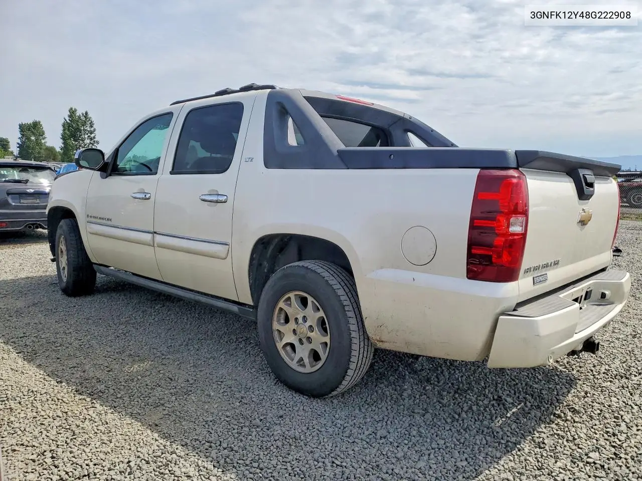 2008 Chevrolet Avalanche K1500 VIN: 3GNFK12Y48G222908 Lot: 60482556