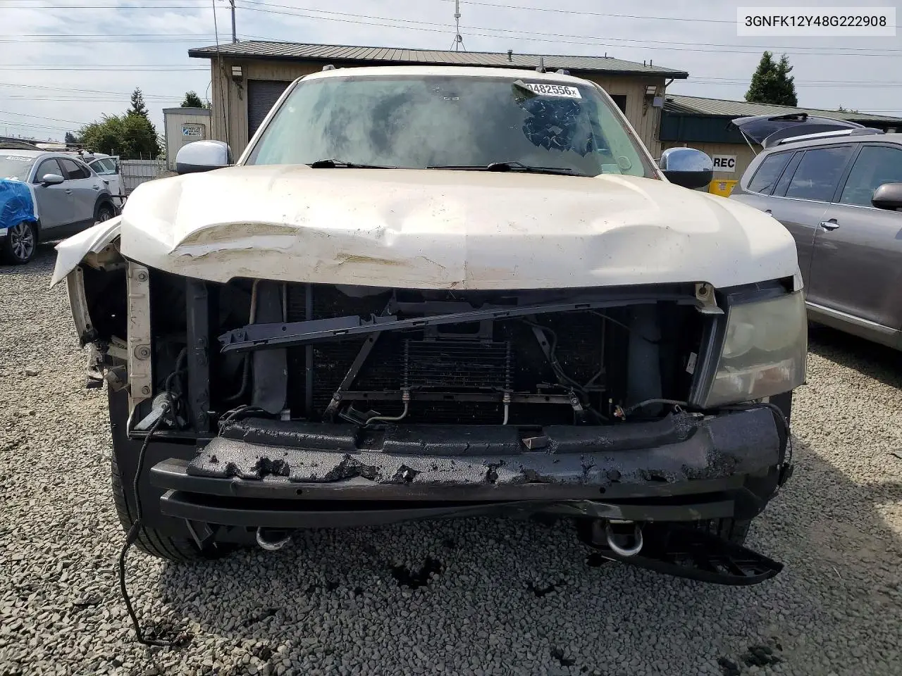 2008 Chevrolet Avalanche K1500 VIN: 3GNFK12Y48G222908 Lot: 60482556