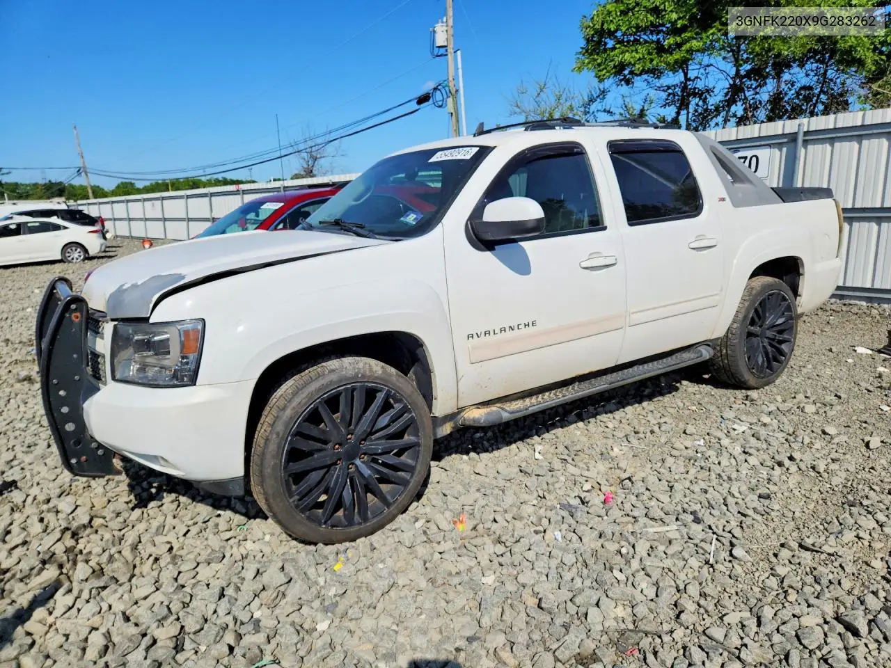 2009 Chevrolet Avalanche K1500 Lt VIN: 3GNFK220X9G283262 Lot: 55492916
