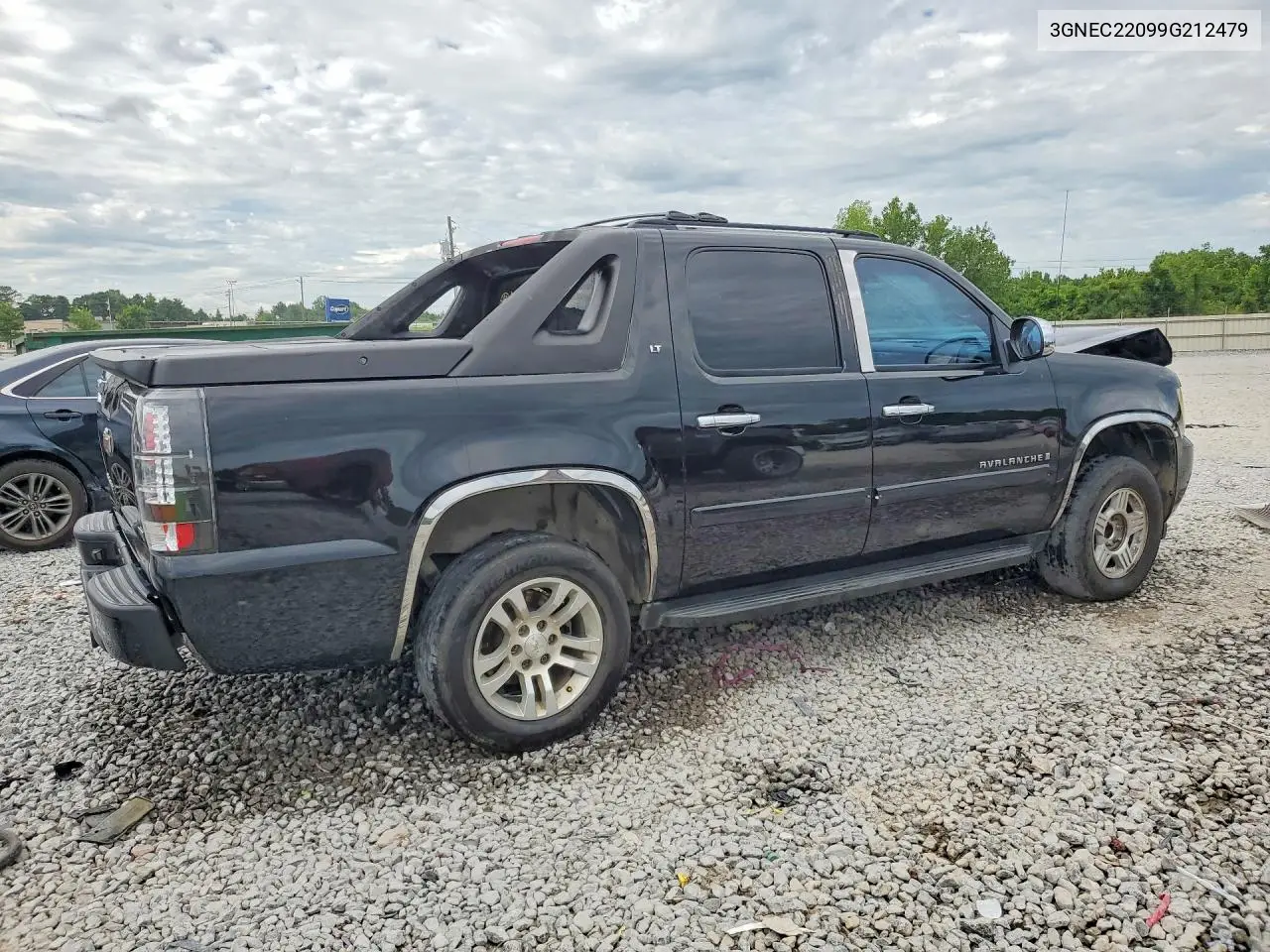 2009 Chevrolet Avalanche C1500 Lt VIN: 3GNEC22099G212479 Lot: 56184506