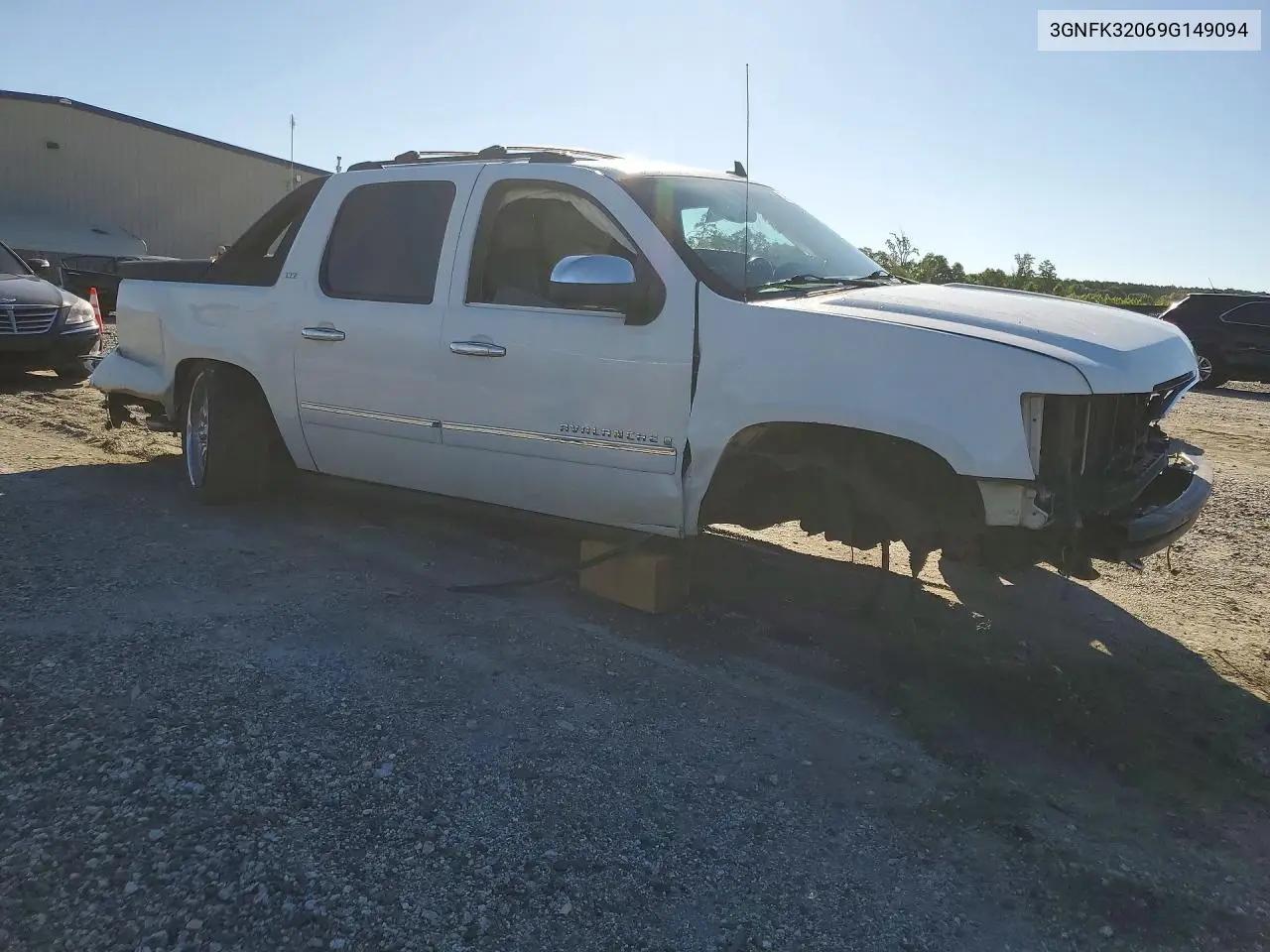 2009 Chevrolet Avalanche K1500 Ltz VIN: 3GNFK32069G149094 Lot: 57082036