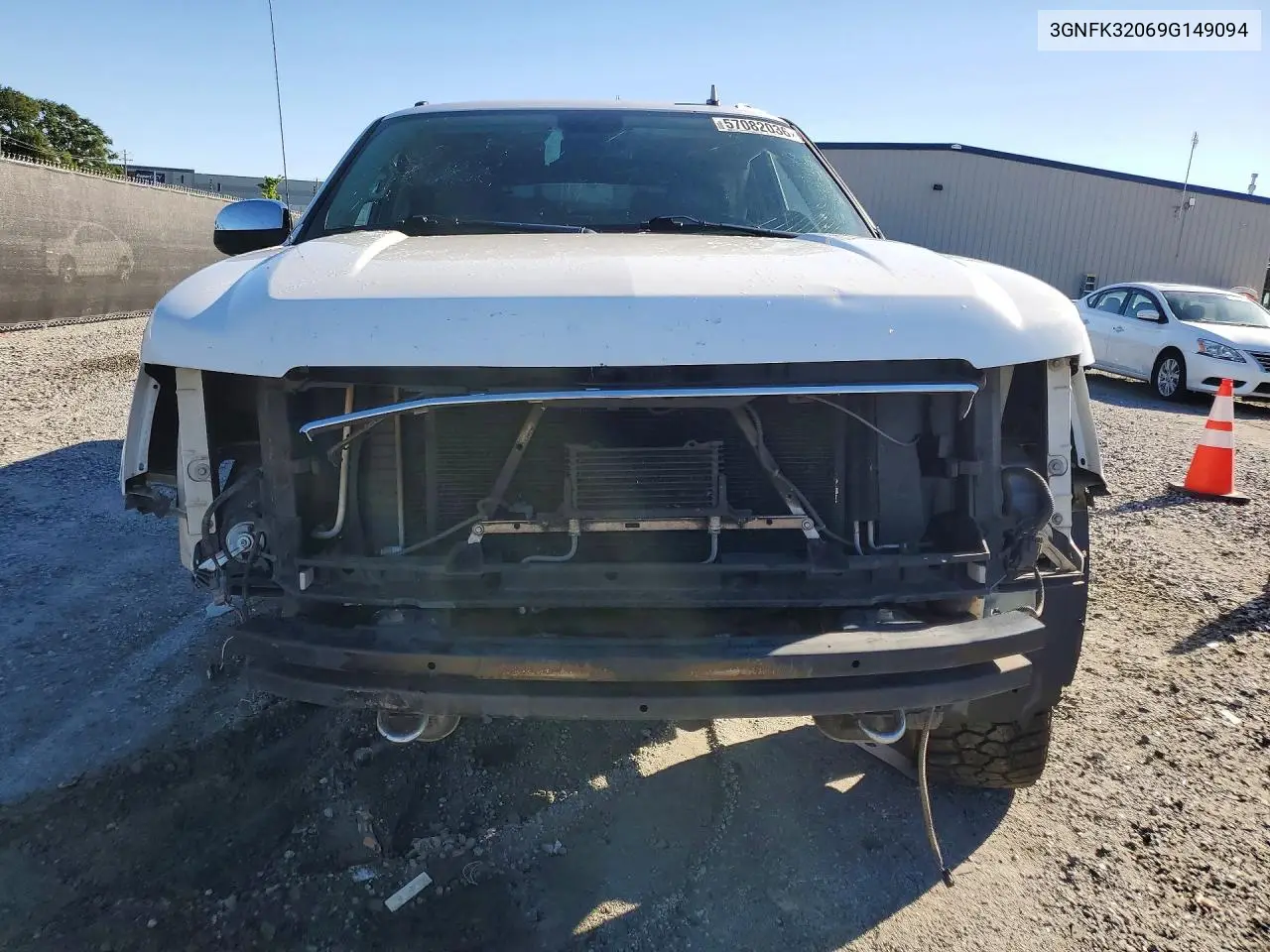 2009 Chevrolet Avalanche K1500 Ltz VIN: 3GNFK32069G149094 Lot: 57082036