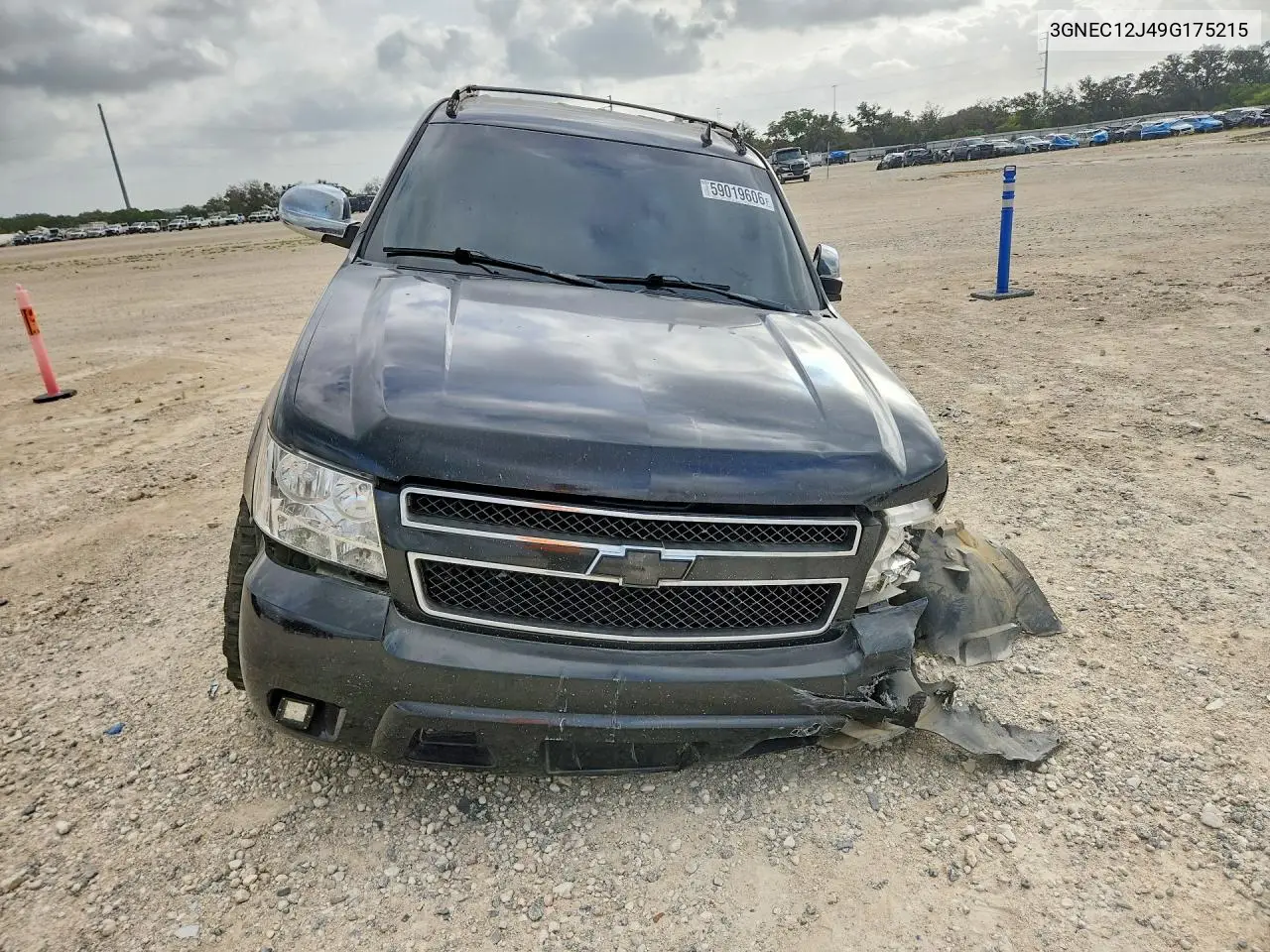 2009 Chevrolet Avalanche C1500 Ls VIN: 3GNEC12J49G175215 Lot: 59019606