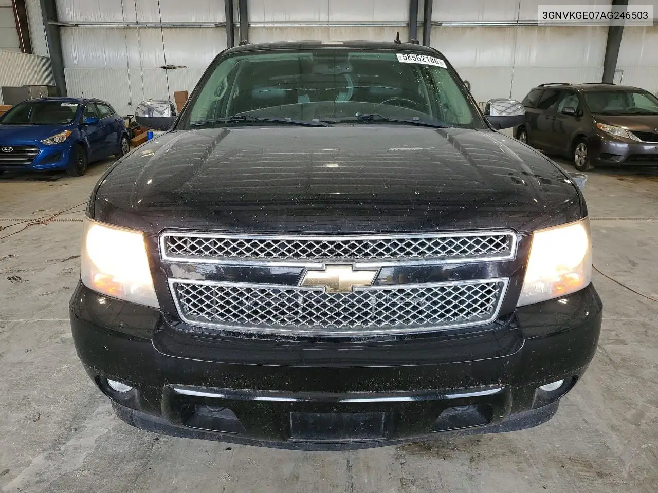 2010 Chevrolet Avalanche Ltz VIN: 3GNVKGE07AG246503 Lot: 58562186