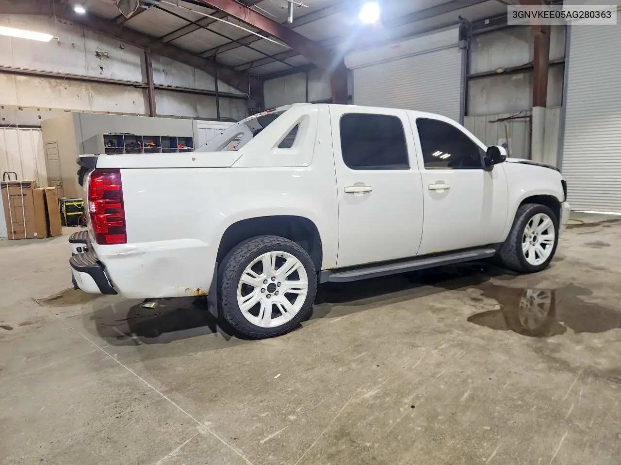2010 Chevrolet Avalanche Ls VIN: 3GNVKEE05AG280363 Lot: 59135136