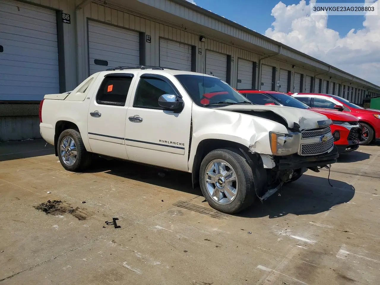 2010 Chevrolet Avalanche Ltz VIN: 3GNVKGE23AG208803 Lot: 59698206