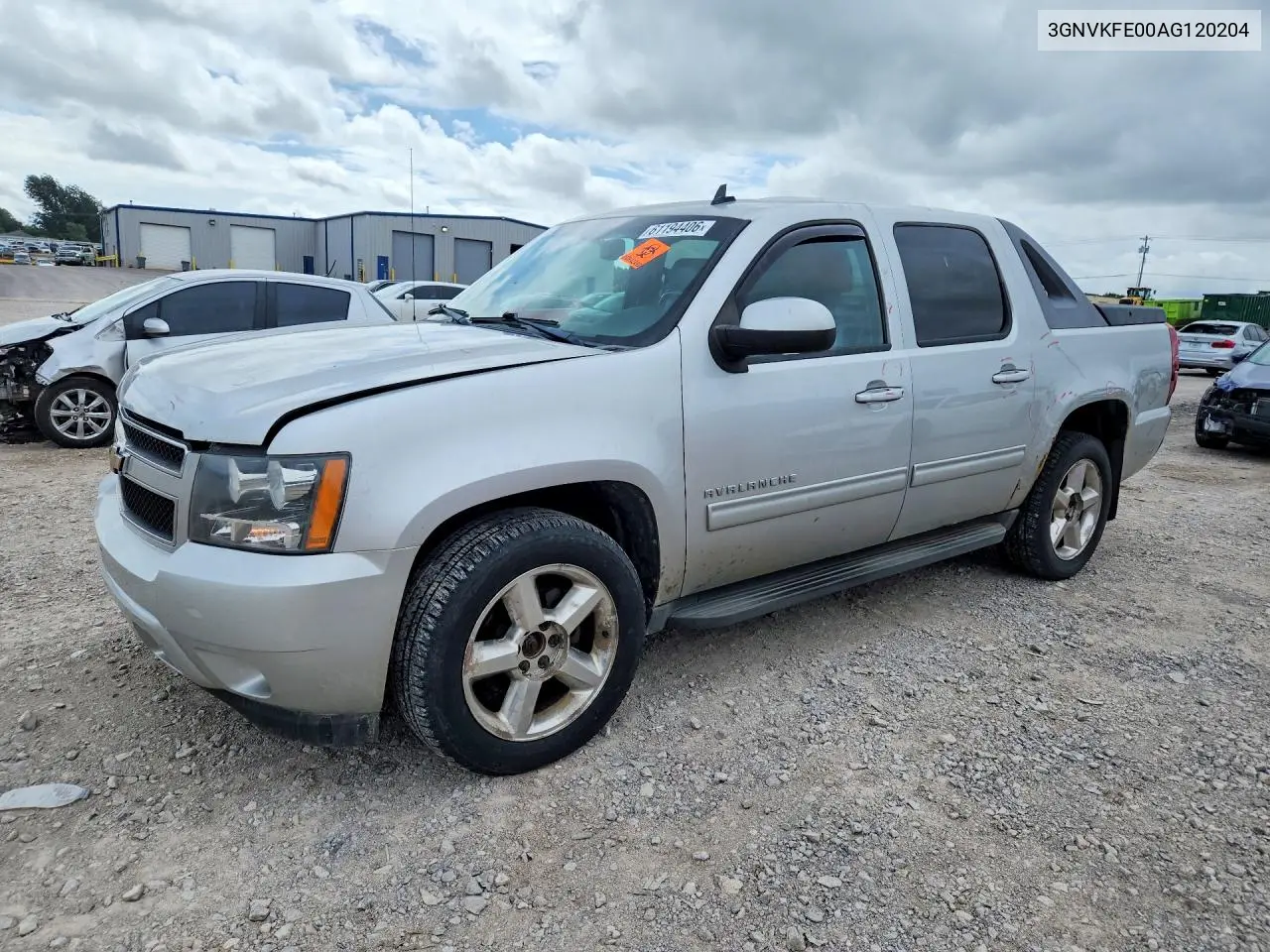 2010 Chevrolet Avalanche Lt VIN: 3GNVKFE00AG120204 Lot: 61194406
