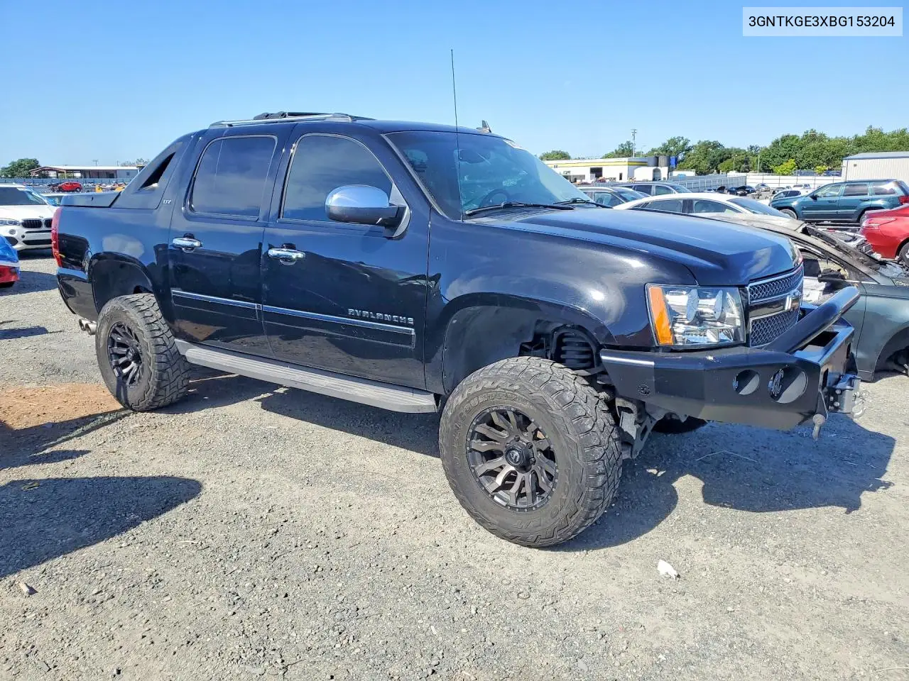 2011 Chevrolet Avalanche Ltz VIN: 3GNTKGE3XBG153204 Lot: 56172786