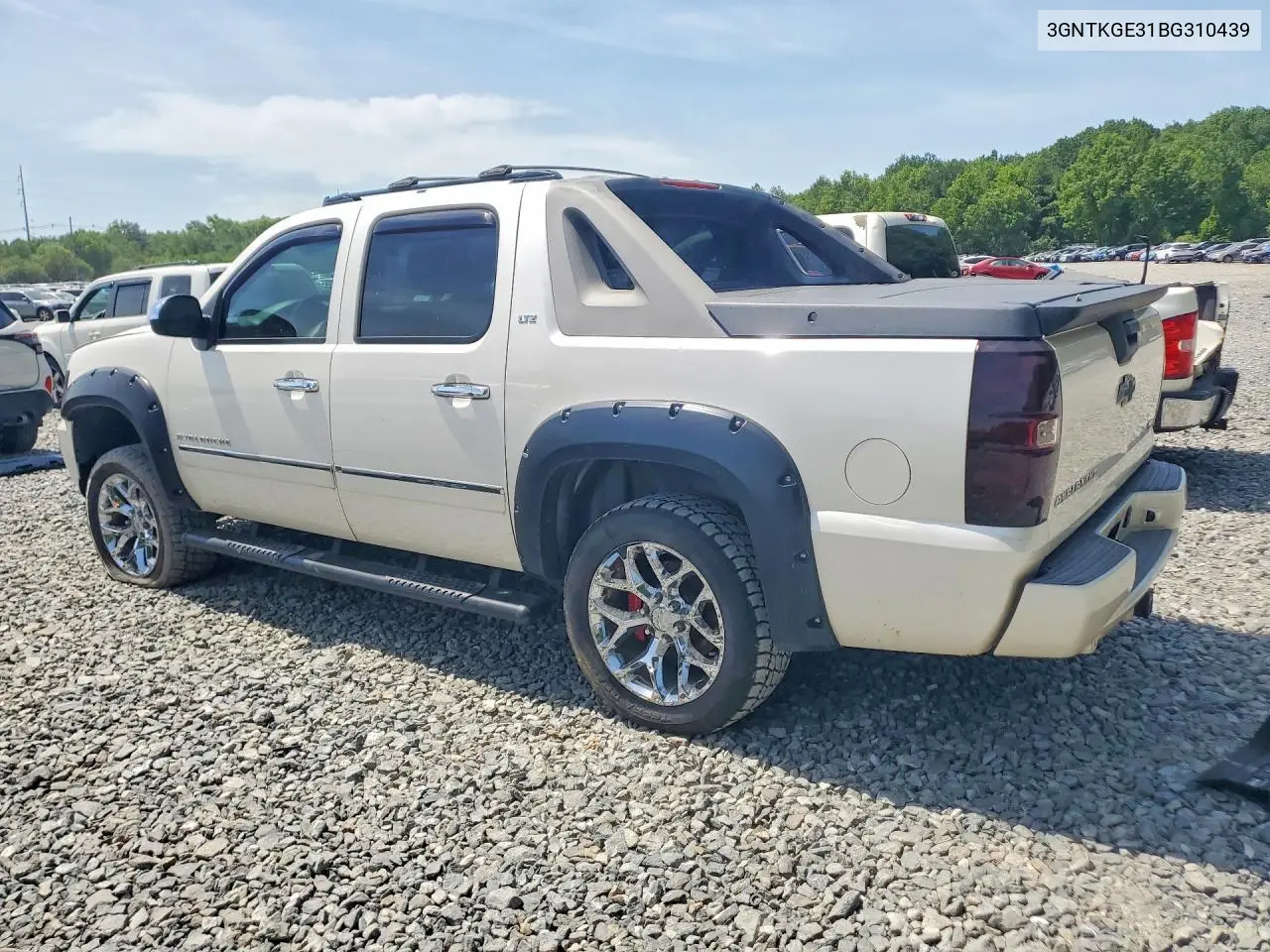 2011 Chevrolet Avalanche Ltz VIN: 3GNTKGE31BG310439 Lot: 56335096