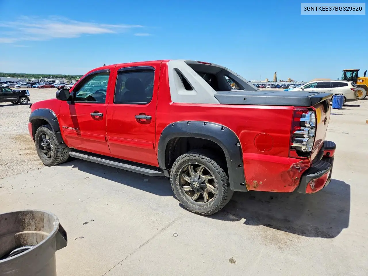 2011 Chevrolet Avalanche Ls VIN: 3GNTKEE37BG329520 Lot: 57005796