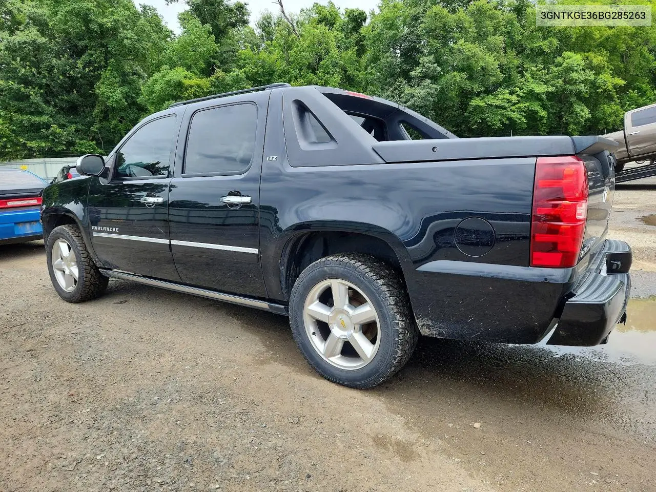 2011 Chevrolet Avalanche Ltz VIN: 3GNTKGE36BG285263 Lot: 58184166
