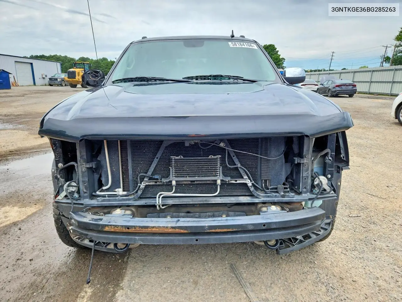 2011 Chevrolet Avalanche Ltz VIN: 3GNTKGE36BG285263 Lot: 58184166
