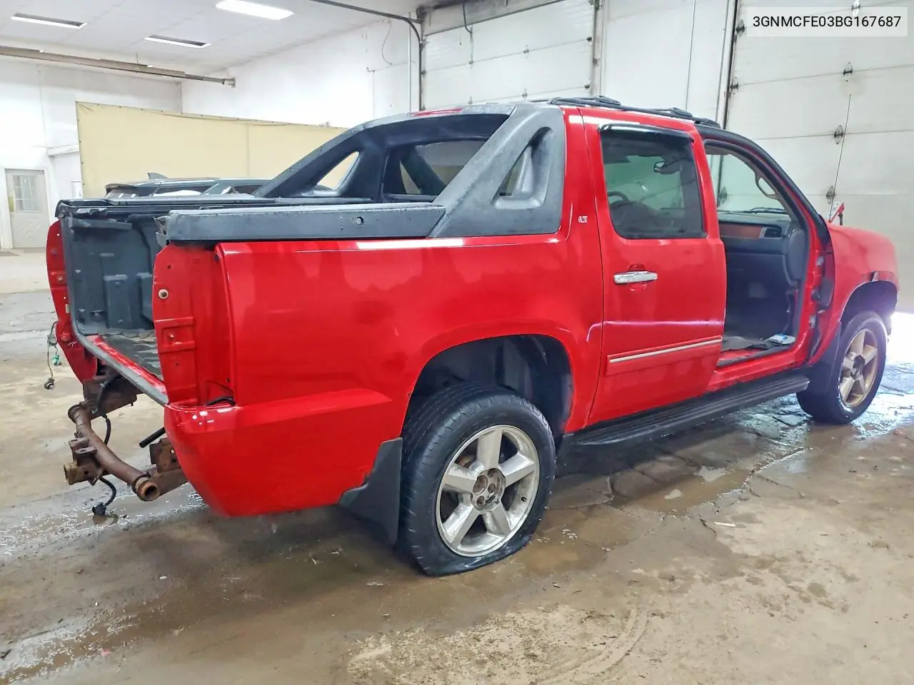 2011 Chevrolet Avalanche Lt VIN: 3GNMCFE03BG167687 Lot: 59289836