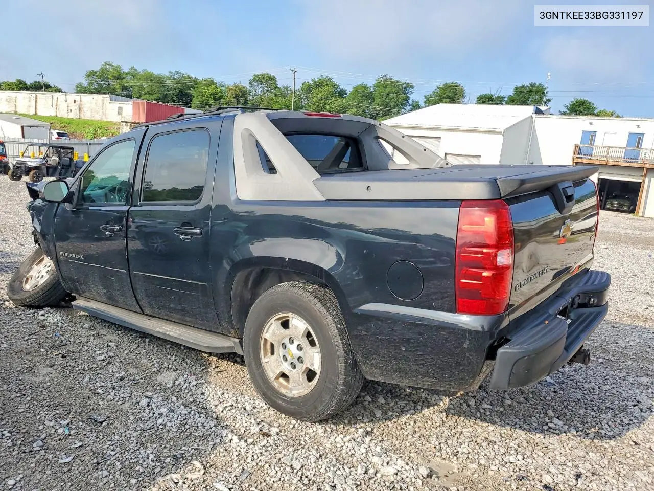 2011 Chevrolet Avalanche Ls VIN: 3GNTKEE33BG331197 Lot: 60355416
