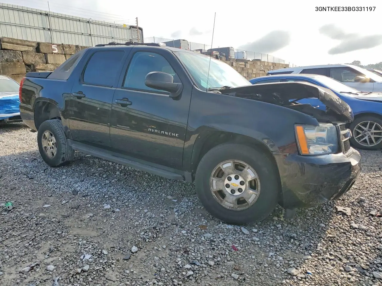 2011 Chevrolet Avalanche Ls VIN: 3GNTKEE33BG331197 Lot: 60355416