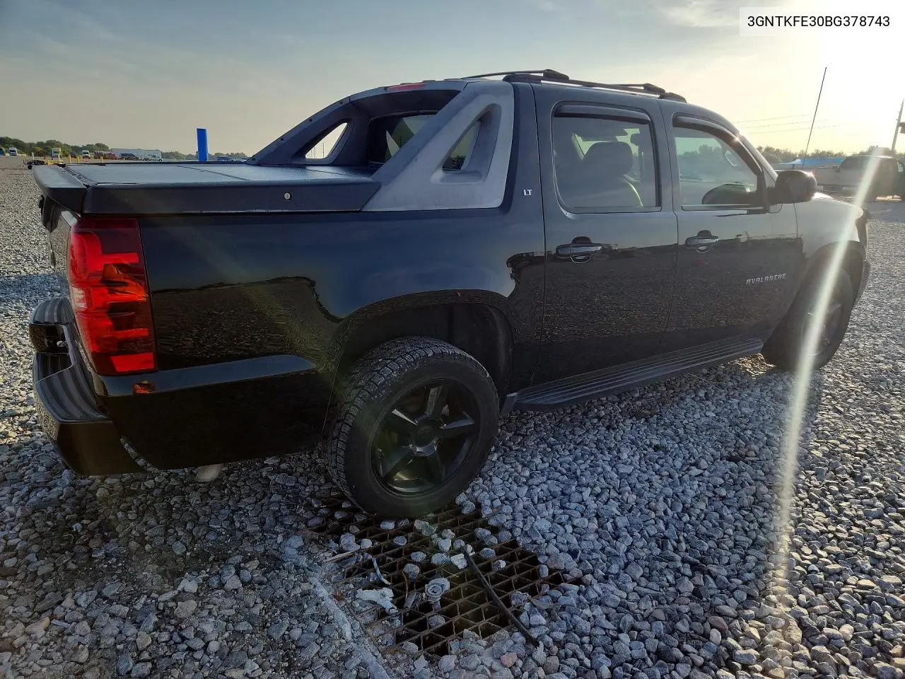 2011 Chevrolet Avalanche Lt VIN: 3GNTKFE30BG378743 Lot: 85770505