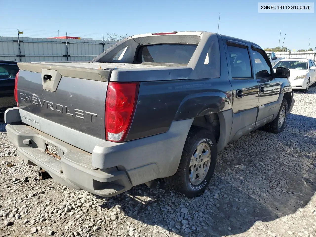 3GNEC13T12G100476 2011 Chevrolet Avalanche C1500