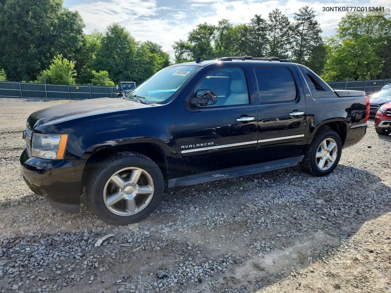 2012 Chevrolet Avalanche Ltz VIN: 3GNTKGE77CG153441 Lot: 56902936