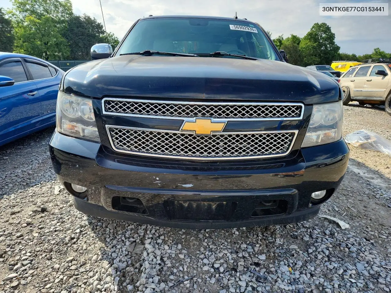 2012 Chevrolet Avalanche Ltz VIN: 3GNTKGE77CG153441 Lot: 56902936