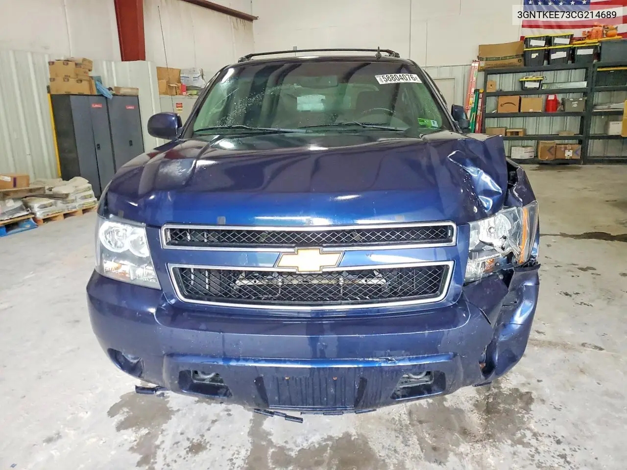 2012 Chevrolet Avalanche Ls VIN: 3GNTKEE73CG214689 Lot: 58804076