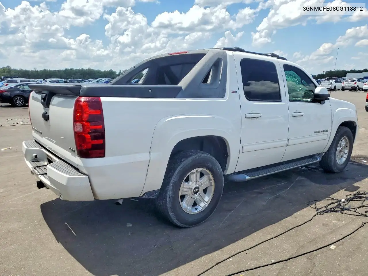 2012 Chevrolet Avalanche Lt VIN: 3GNMCFE08CG118812 Lot: 60553206