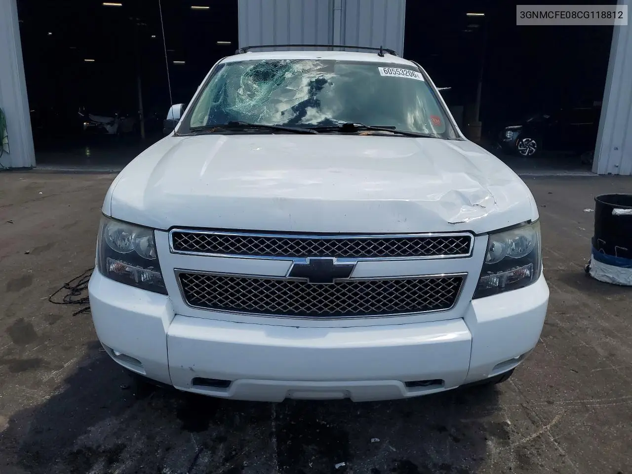 2012 Chevrolet Avalanche Lt VIN: 3GNMCFE08CG118812 Lot: 60553206