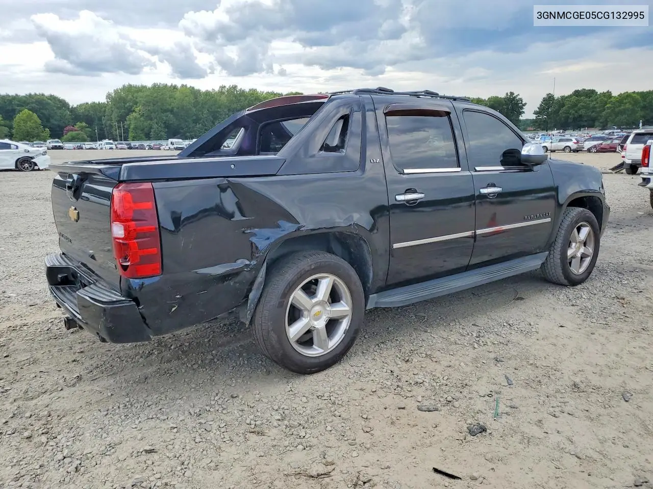 2012 Chevrolet Avalanche Ltz VIN: 3GNMCGE05CG132995 Lot: 60647496