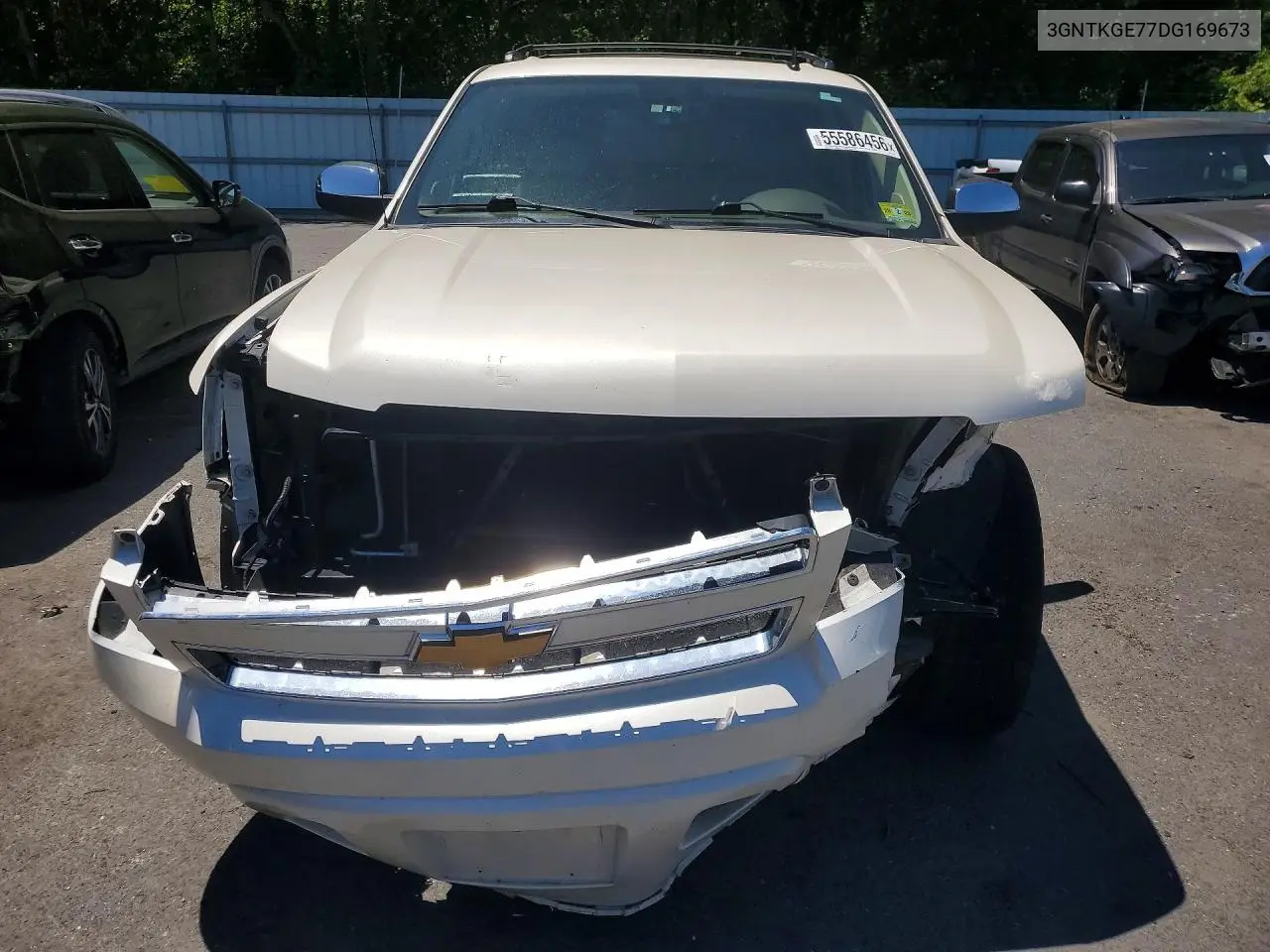 2013 Chevrolet Avalanche Ltz VIN: 3GNTKGE77DG169673 Lot: 55586456