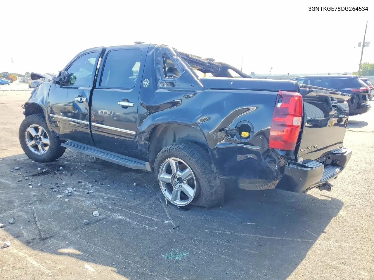 2013 Chevrolet Avalanche Ltz VIN: 3GNTKGE78DG264534 Lot: 58527626
