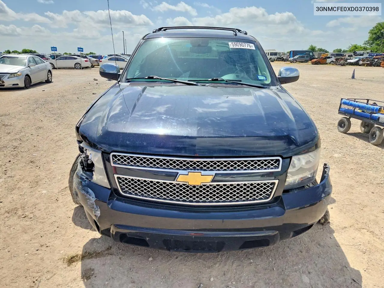 2013 Chevrolet Avalanche Lt VIN: 3GNMCFE0XDG370398 Lot: 59090776