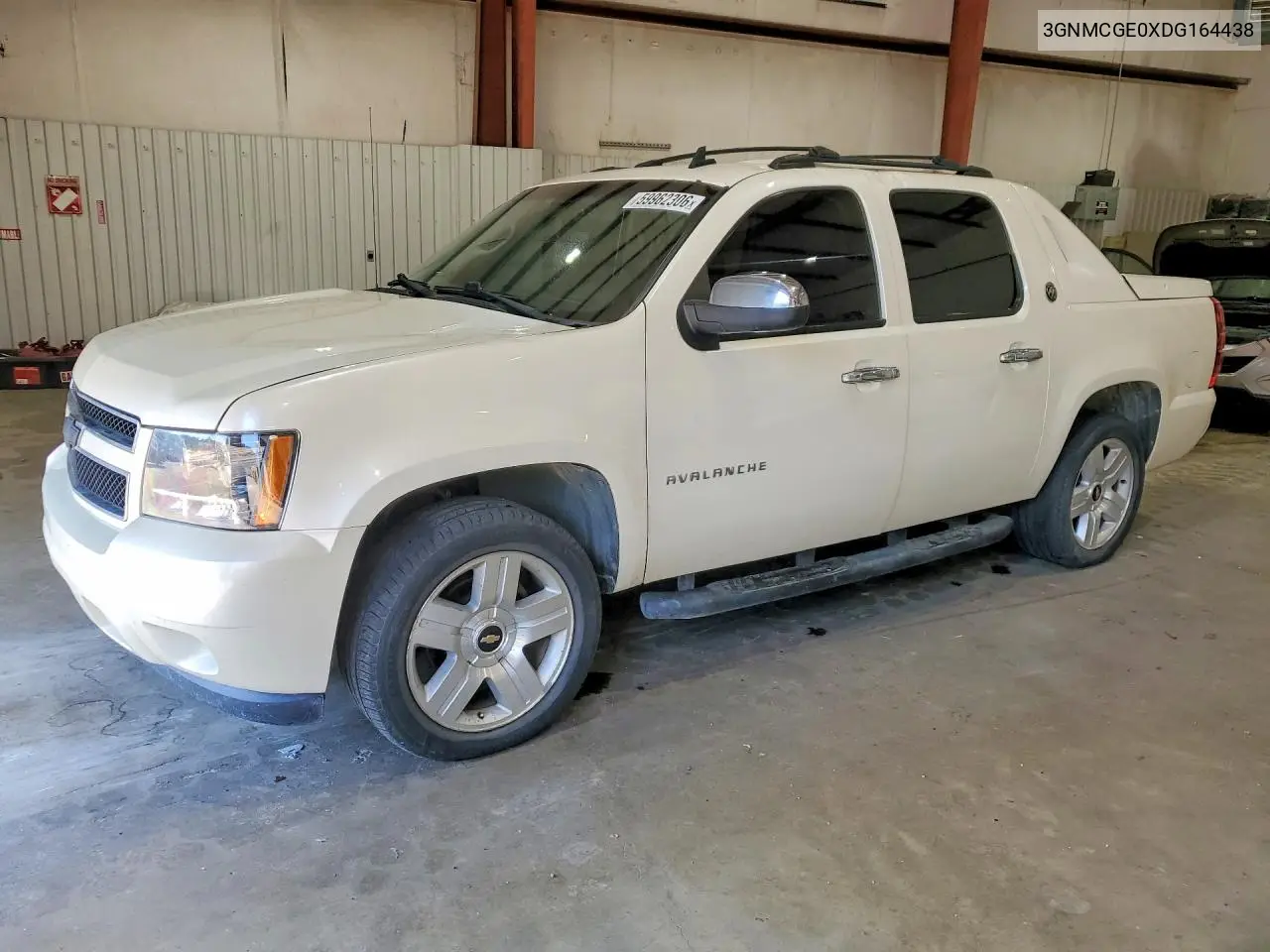 2013 Chevrolet Avalanche Ltz VIN: 3GNMCGE0XDG164438 Lot: 59962306