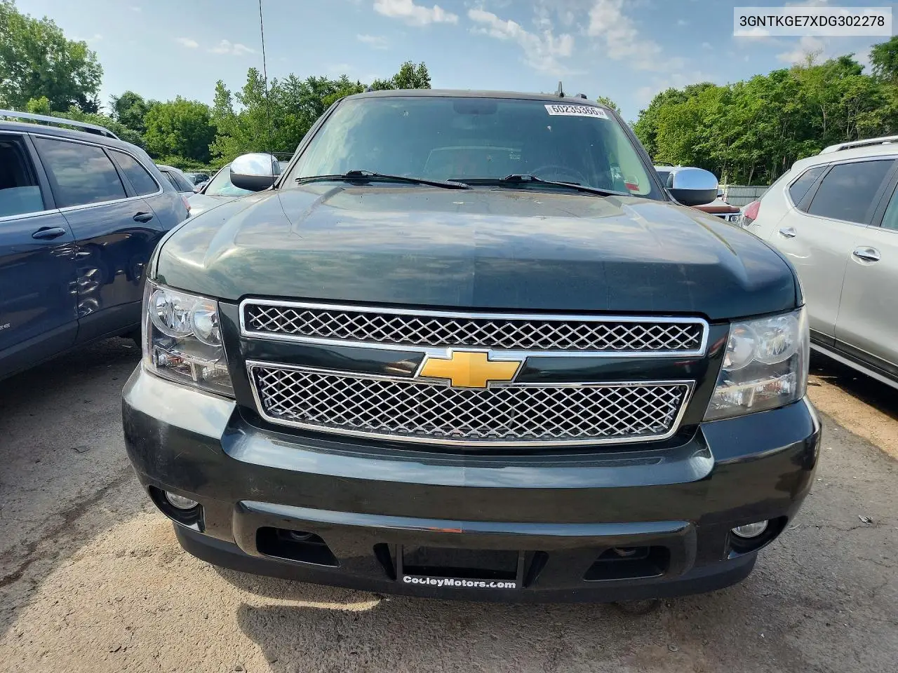 2013 Chevrolet Avalanche Ltz VIN: 3GNTKGE7XDG302278 Lot: 60235366