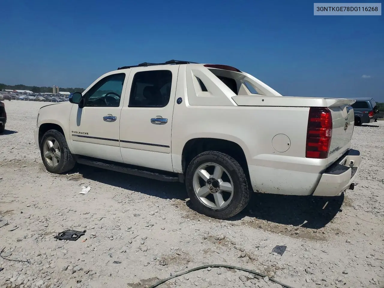 2013 Chevrolet Avalanche Ltz VIN: 3GNTKGE78DG116268 Lot: 60570486