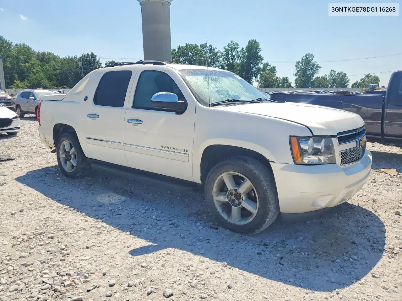 2013 Chevrolet Avalanche Ltz VIN: 3GNTKGE78DG116268 Lot: 60570486