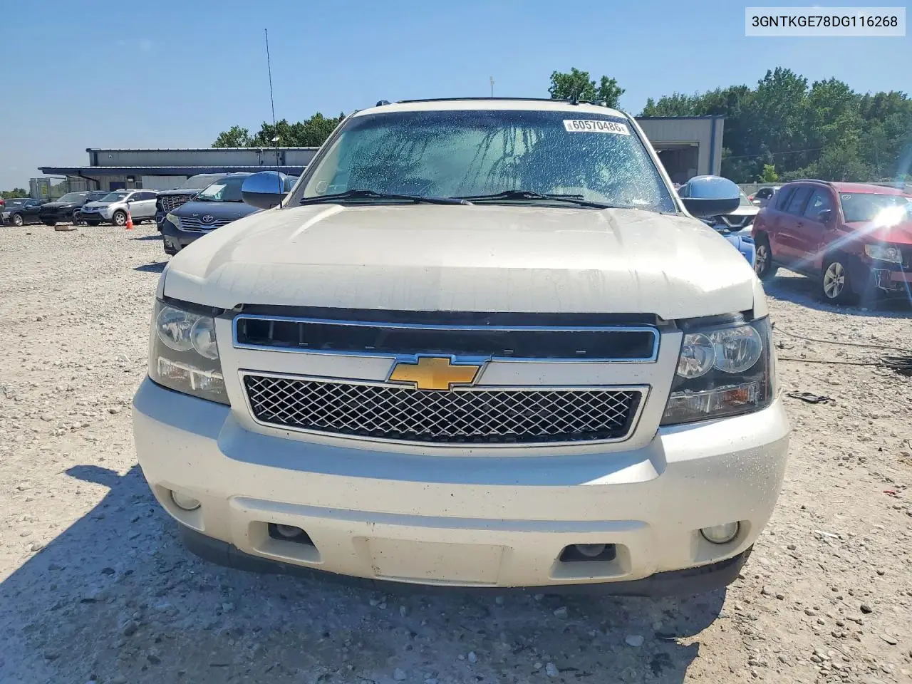 2013 Chevrolet Avalanche Ltz VIN: 3GNTKGE78DG116268 Lot: 60570486