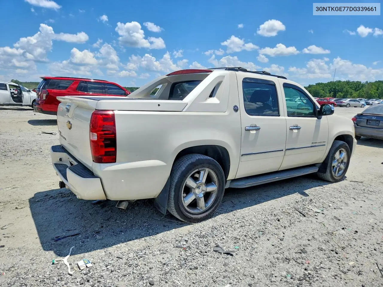 2013 Chevrolet Avalanche Ltz VIN: 3GNTKGE77DG339661 Lot: 62067056