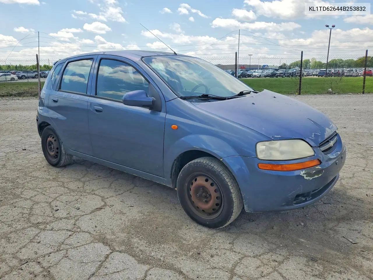 2004 Chevrolet Aveo VIN: KL1TD62644B253832 Lot: 51694016
