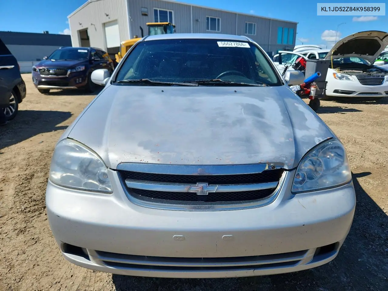 2004 Chevrolet Optra VIN: KL1JD52Z84K958399 Lot: 56627866