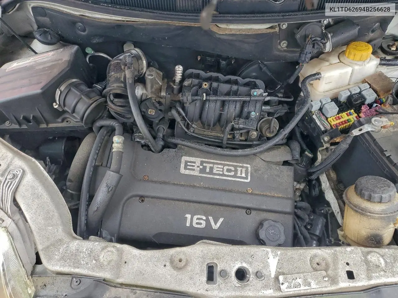 2004 Chevrolet Aveo VIN: KL1TD62694B256628 Lot: 94192995