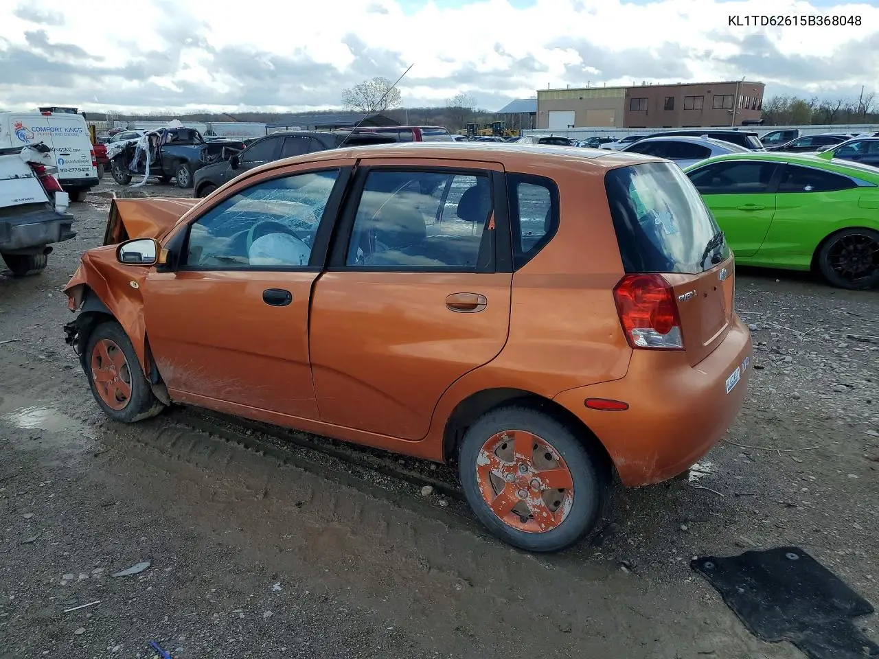 2005 Chevrolet Aveo VIN: KL1TD62615B368048 Lot: 48460436