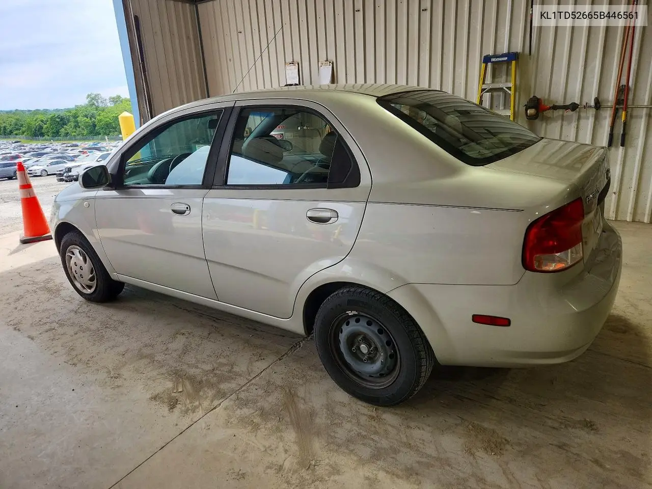 2005 Chevrolet Aveo Base VIN: KL1TD52665B446561 Lot: 57319246