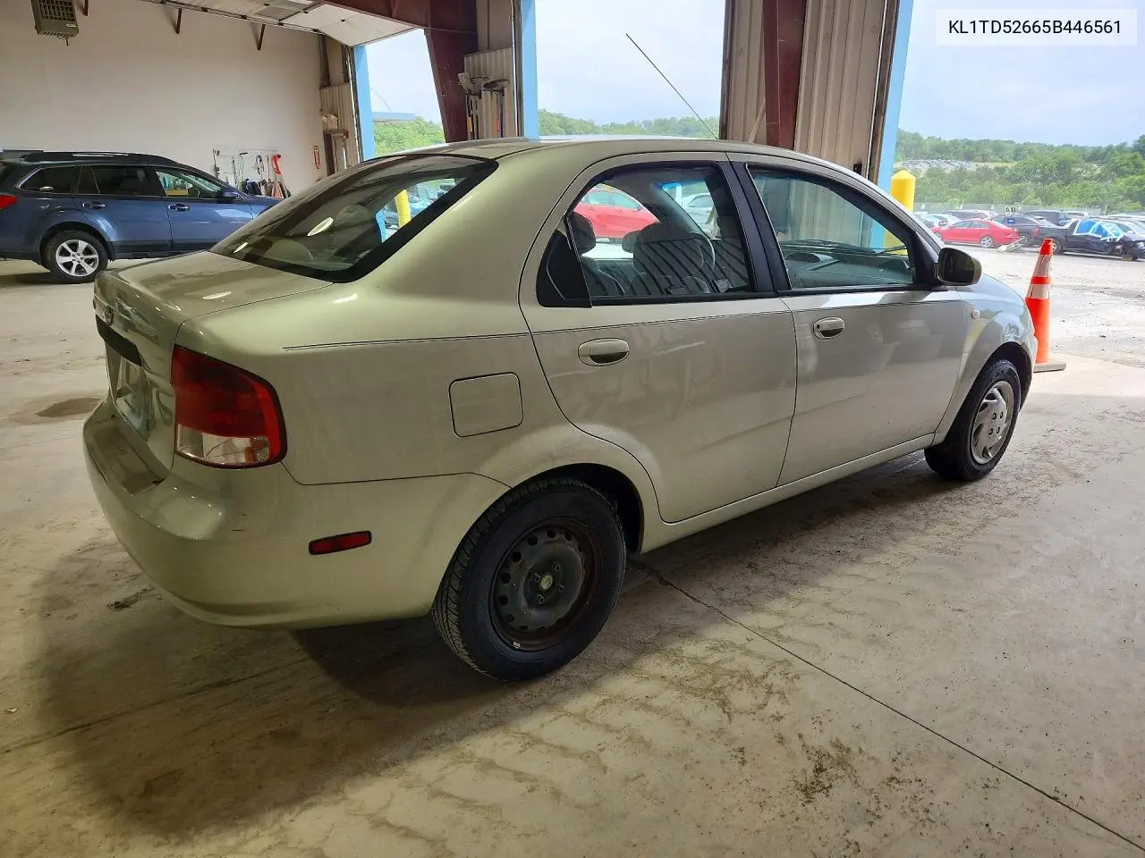 2005 Chevrolet Aveo Base VIN: KL1TD52665B446561 Lot: 57319246