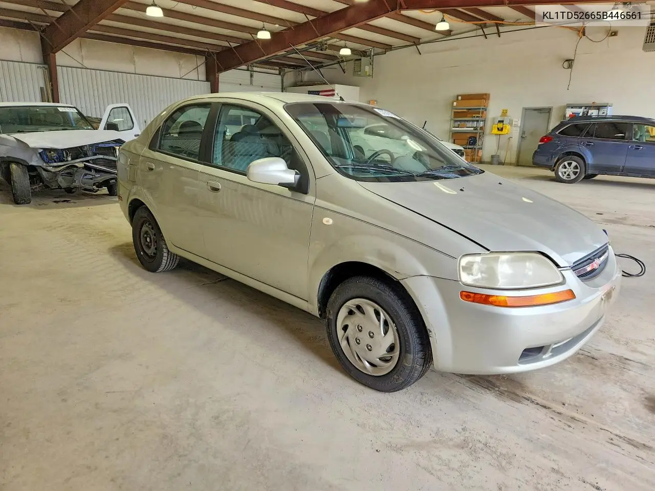 2005 Chevrolet Aveo Base VIN: KL1TD52665B446561 Lot: 57319246