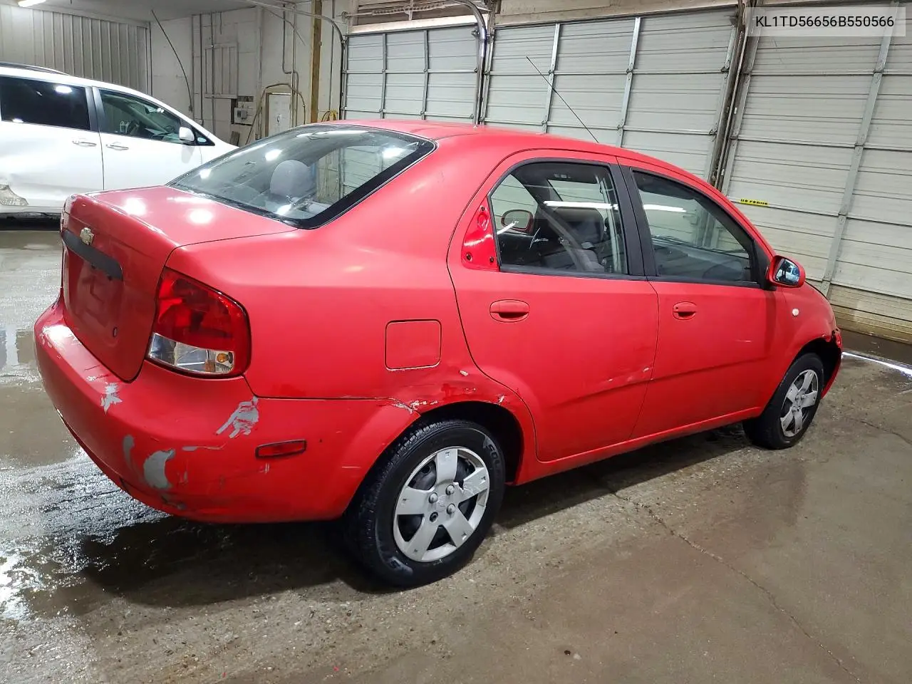 2006 Chevrolet Aveo Base/Ls VIN: KL1TD56656B550566 Lot: 57440616