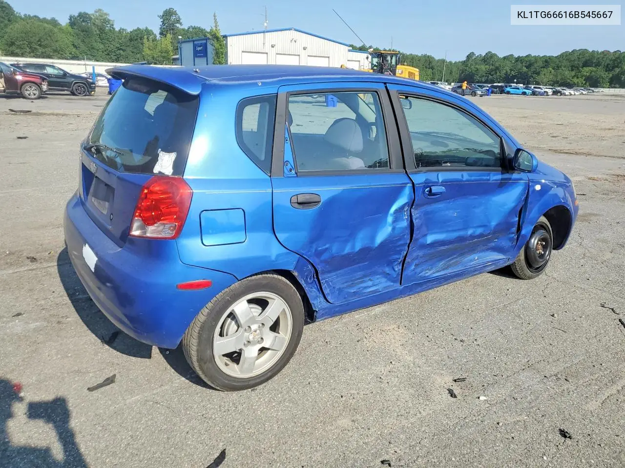 2006 Chevrolet Aveo Lt VIN: KL1TG66616B545667 Lot: 59000986