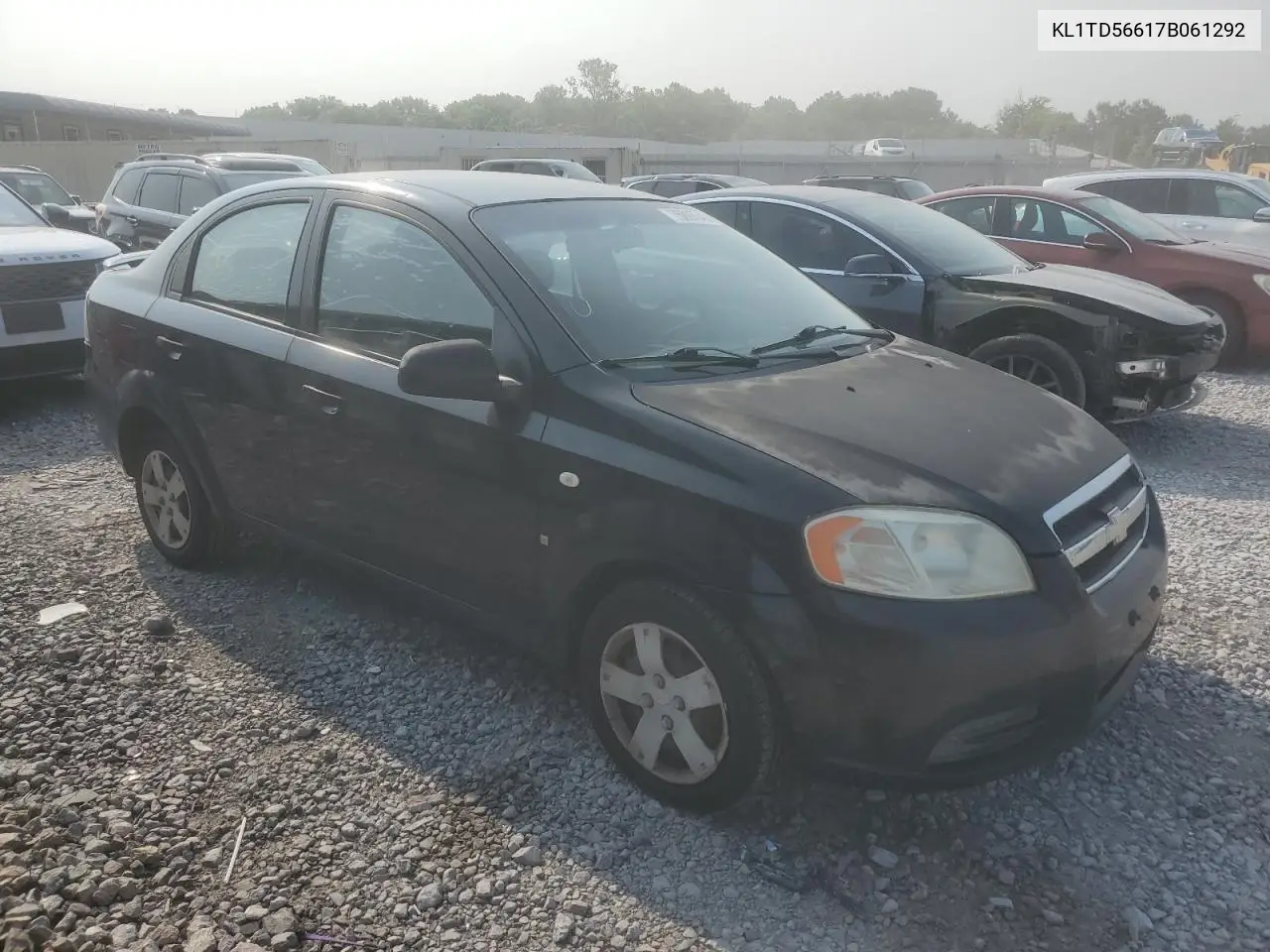 2007 Chevrolet Aveo Base VIN: KL1TD56617B061292 Lot: 58976435