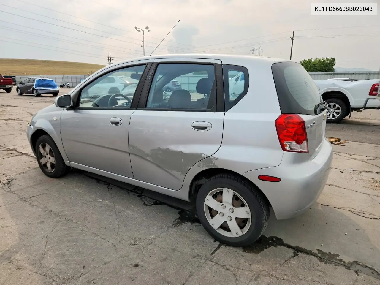 2008 Chevrolet Aveo Base VIN: KL1TD66608B023043 Lot: 57840206