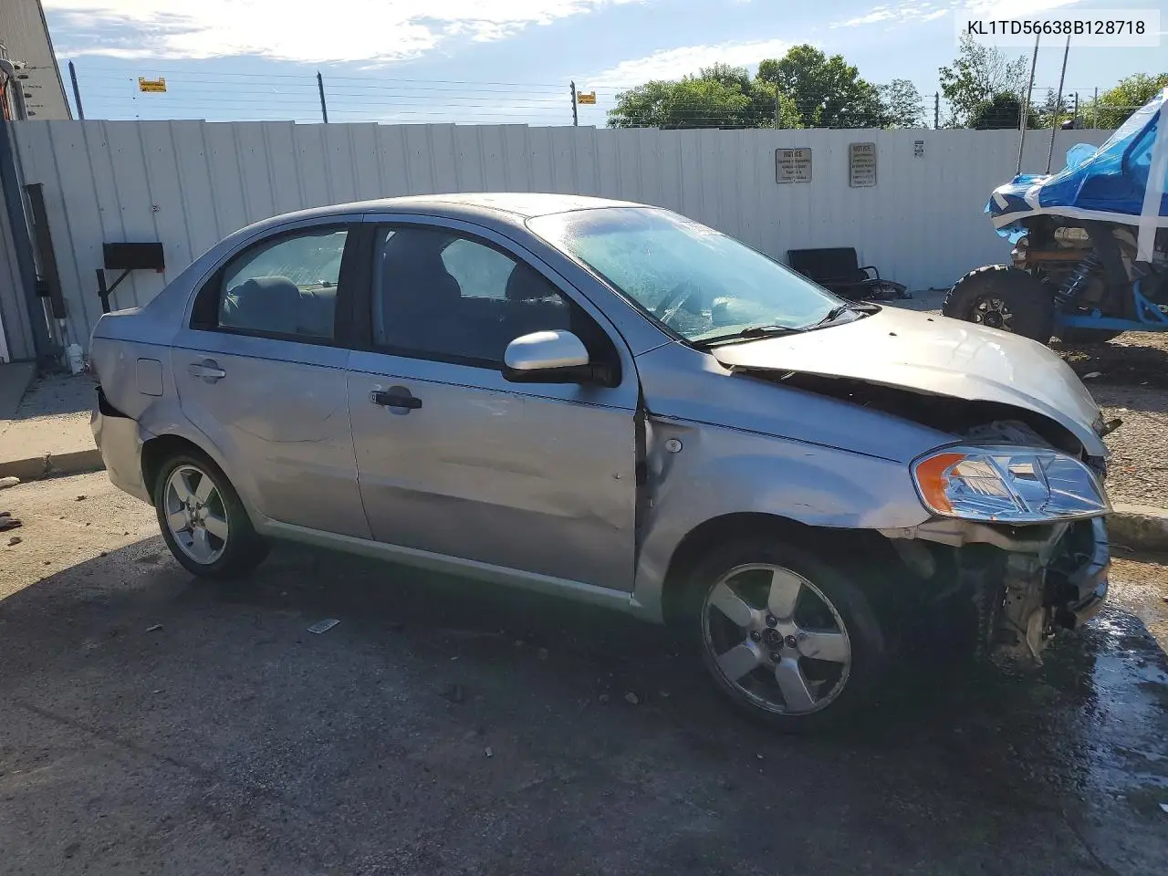 2008 Chevrolet Aveo Base/Ls VIN: KL1TD56638B128718 Lot: 58635386