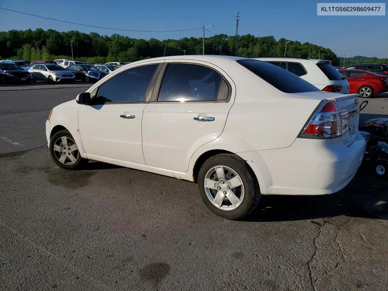 2009 Chevrolet Aveo Lt VIN: KL1TG56E29B609477 Lot: 50830626